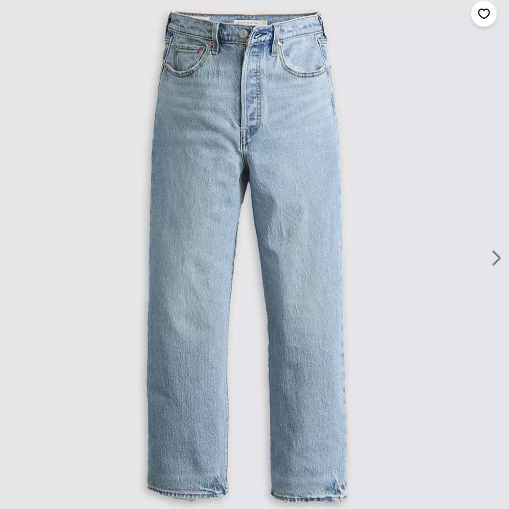 Levi's RIBCAGE STRAIGHT ANKLE WOMEN'S JEANS in Medium Wash (24)